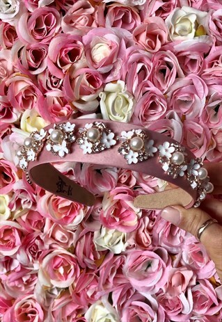 CECESCROWNS EMBELLISHED HEADBAND