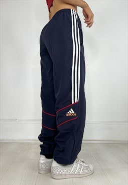 Vintage Y2k Adidas Joggers Tracksuit Bottoms Baggy Loose 00s