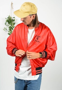 Vintage 90s Coach Jacket Red 