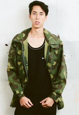 VINTAGE CAMOUFLAGE JACKET