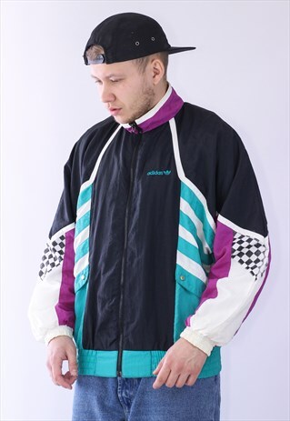RARE VINTAGE MENS ADIDAS TRACK SUIT JACKET
