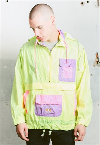 VINTAGE 80S FESTIVAL RAIN JACKET