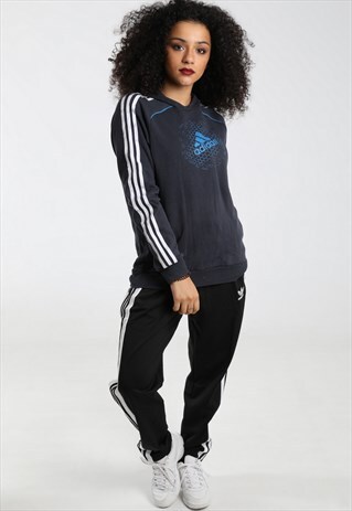 90S ADIDAS PRINT LOGO HOODIE
