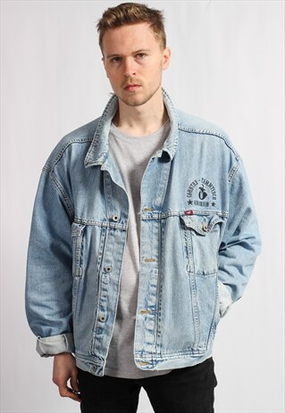 VINTAGE OVERSIZED DENIM JACKET