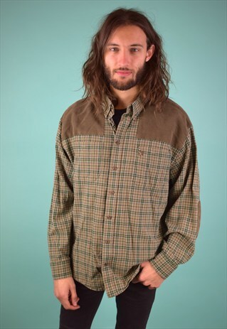 VINTAGE 90'S CHECKED SHIRT