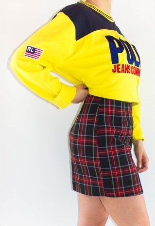 90'S CLUELESS TARTAN / CHECK SKIRT