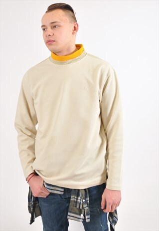 VINTAGE SWEATSHIRT IN BEIGE