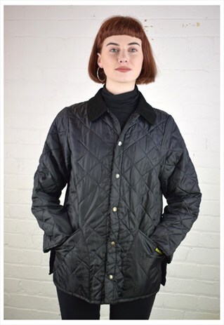VINTAGE 90'S BARBOUR QUILTED COAT