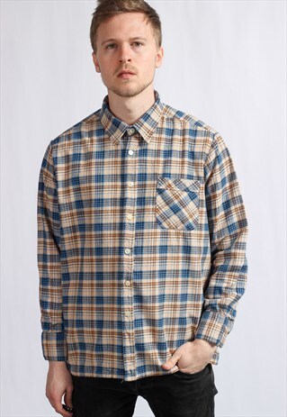 VINTAGE SKATER FLANNEL SHIRT