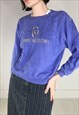 VINTAGE 90S VALENTINO SWEATSHIRT SWEATER EMBROIDERED JUMPER