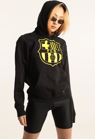 VINTAGE NIKE FC BARCELONA HOODIE
