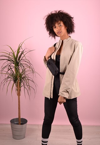 BEIGE CALVIN KLEIN JACKET GRH2142