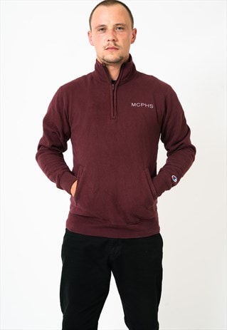VINTAGE CHAMPION MCPHS 1/4 ZIP JUMPER