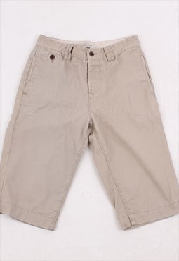 Mens Vintage 90's Beige cargo shorts  