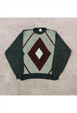 Vintage Knitted Jumper Men's L