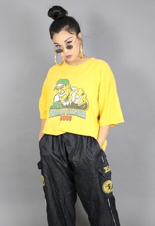 VINTAGE GRAPHIC PRINT T-SHIRT TEE