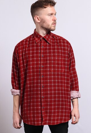 VINTAGE CORDUROY CORD SHIRT