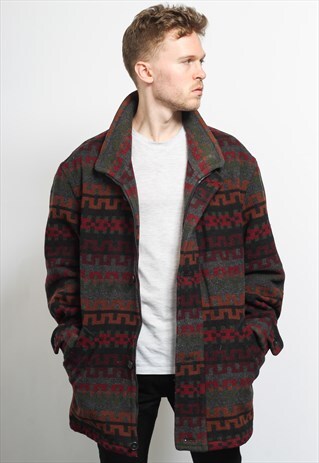 VINTAGE AZTEC INCA JACKET