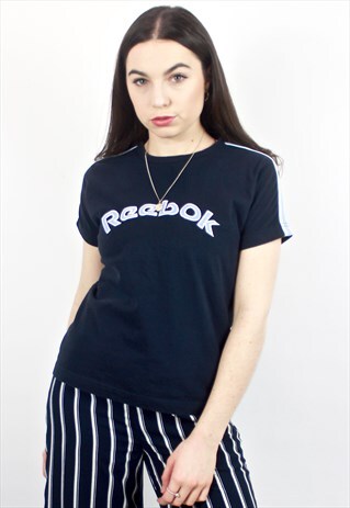 90'S BLUE SPELL-OUT LOGO T-SHIRT