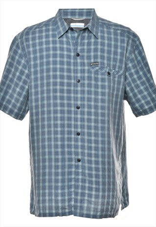 COLUMBIA CHECKED SHIRT - L