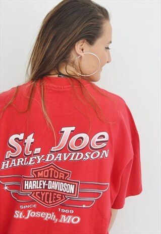 90S HARLEY-DAVIDSON VINTAGE T-SHIRT MADE IN USA