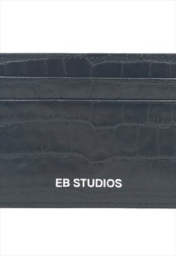 EB Unisex Black Card Holder