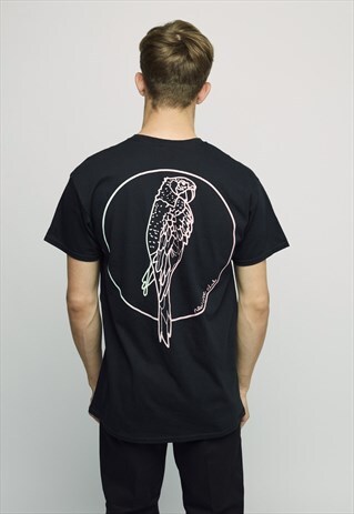 PARROT BLACK TEE