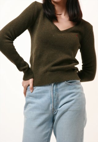 VINTAGE RALPH LAUREN WOOL KNITWEAR JUMPER 862