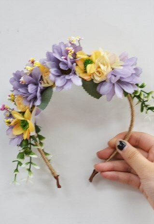 SUMMER FESTIVALS FLOWER HEADBAND