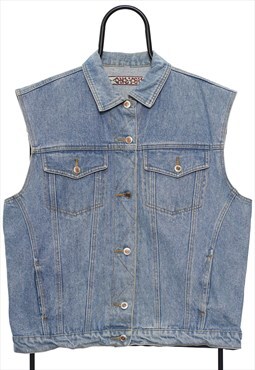 Vintage Onlyou Denim Gilet Jacket Womens