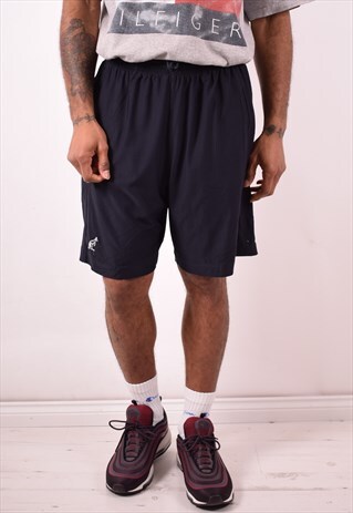 AUSTRALIAN L'ALPINA MENS VINTAGE SHORTS MEDIUM BLACK 90S