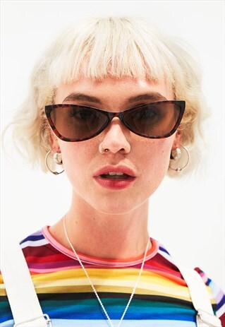 CARLA- TORTOISESHELL CAT EYE SUNGLASSES