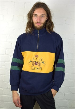 VINTAGE 90'S 1/4 ZIP SWEATSHIRT