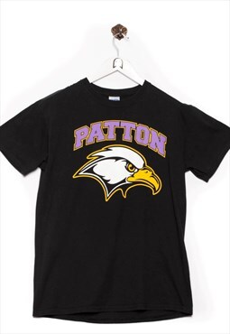 Vintage Gildan T-Shirt Patton 2020 Print Black