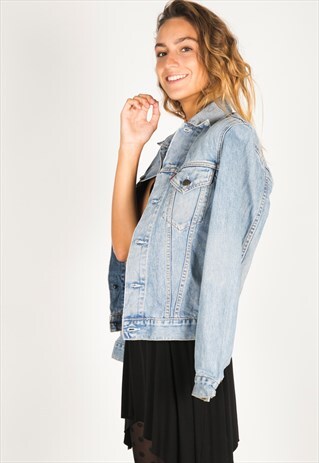 VINTAGE 80S LEVIS DENIM JACKET / R124