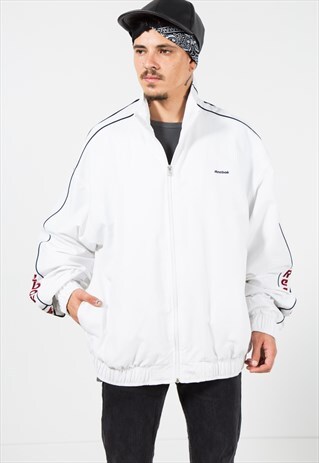 VINTAGE 80S REEBOK SHELL SPORT JACKET / S1489