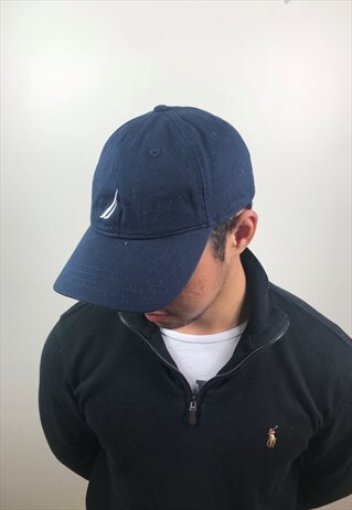 VINTAGE BLUE NAUTICA CAP