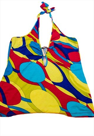 VINTAGE - VERSACE "V" HALTER