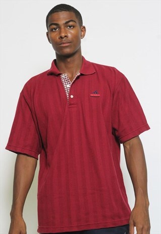 VINTAGE ADIDAS EQUIPMENT POLO SHIRT