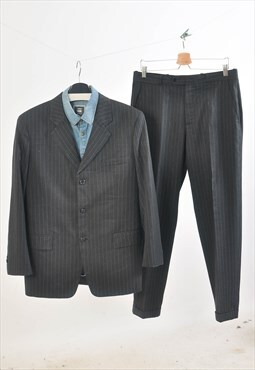 VINTAGE 90S striped suit