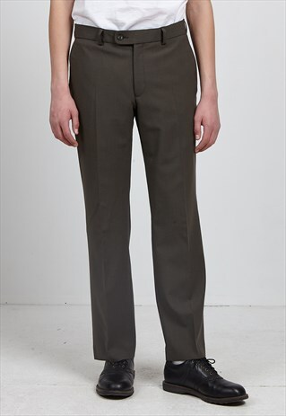 VINTAGE GREY TROUSERS BOTTOMS