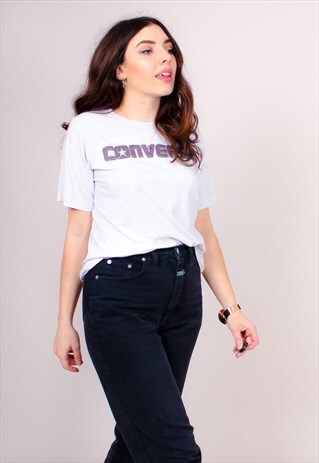 VINTAGE 90S GREY CONVERSE T-SHIRT
