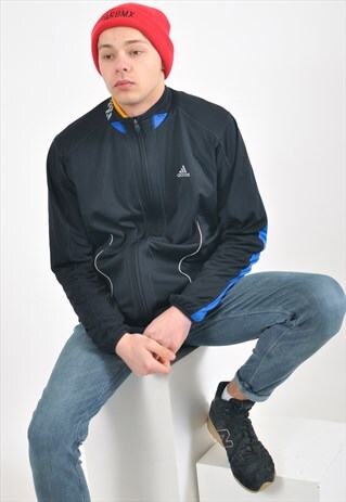 VINTAGE ADIDAS SHELL JACKET IN BLACK