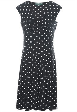 Vintage Ralph Lauren Polka Dots Dress - M