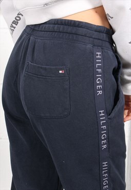 Vintage Tommy Hilfiger Joggers in Navy Lounge Trackies Small