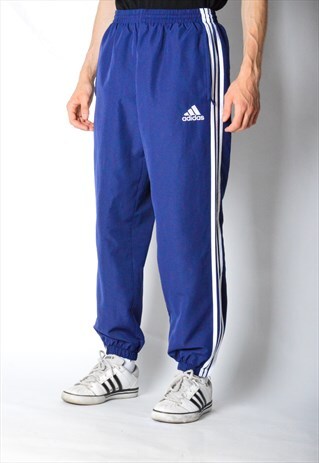 BLUE ADIDAS SPORTS PANTS