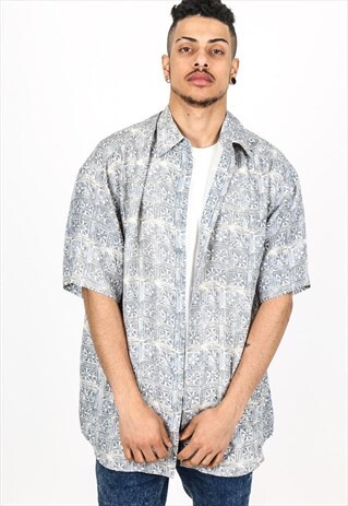 VINTAGE PATTERNED SHIRT S266