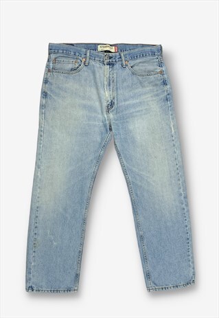 Vintage Levi's 505 Straight Leg Jeans Light Blue BV20417