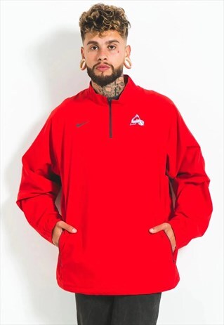 VINTAGE 80S 1/4 ZIP NIKE JACKET / S4547