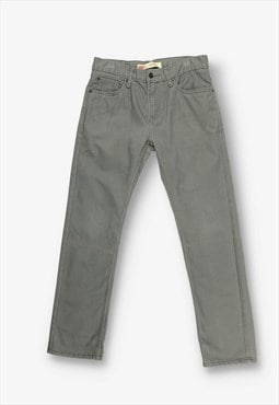 Vintage levi's 511 slim fit boyfriend jeans grey w29 BV20624